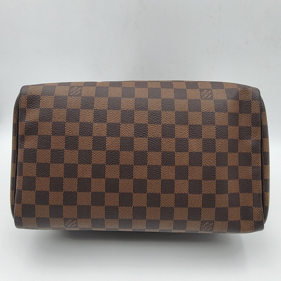 Louis Vuitton Damier Ebene Speedy 30, Authetic w/COA, lock & key included!!! - Picture 7 of 16